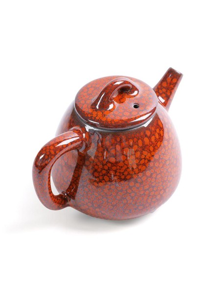 Orange Teapot